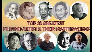 Top 10 Greatest Filipino Artist and their Masterworks  Philippine Art [upl. by Dragelin]