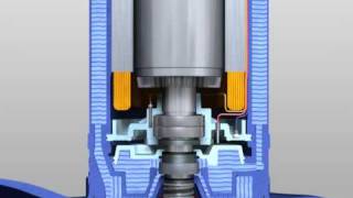 ABS submersible sewage pumps AFP  ME series  installation animation [upl. by Ahsenom]