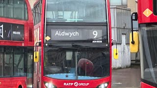 FRV 9 Hammersmith Bus Station  Aldwych [upl. by Sral445]