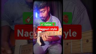 Nadiya Kinare  New Nagpuri Song 2024  Guitar cover  Elijah maardi reels nagpuri [upl. by Carolin]