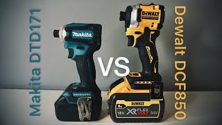 New Dewalt DCF850 vs Makita DTD171 [upl. by Ajax]