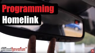 How to sync  program Nissan HomeLink amp Calibrate Compass Nissan 350Z  AnthonyJ350 [upl. by Ebeneser]