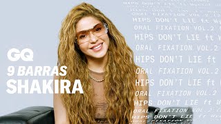 Shakira reacciona a sus canciones más importantes Hips Don’t Lie Bzrp  9 Barras  GQ España [upl. by Atsed397]