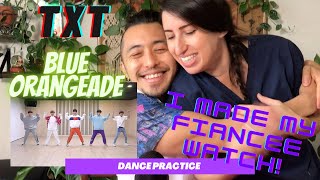 TXT 투모로우바이투게더 ‘Blue Orangeade’ Dance Practice  PROFESSIONAL DANCER REACTS [upl. by Englebert]