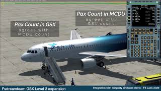 GSX Level 2 Expansion  FSLabs A320 Integration [upl. by Ailegna]