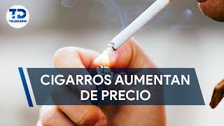 Incrementa precio de cigarros pero fumadores aseguran que seguirán comprando [upl. by Etnoel766]