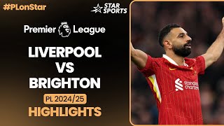 Liverpool v Brighton  Gameweek 10  Highlights  PLonStar [upl. by Otero]