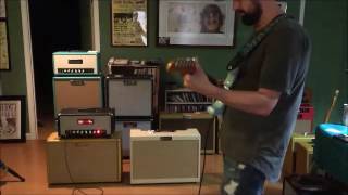 Little Walter Tube Amps 59 with 212 demonstrated by Clay Singletary [upl. by Ydnem]