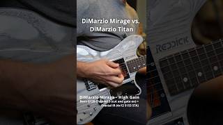 DiMarzio Mirage vs DiMarzio Titan  High Gain guitarpickup humbucker periphery dimarzio [upl. by Mya608]