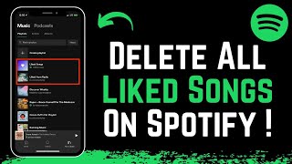 How To Delete All Liked Songs On Spotify [upl. by Arbuckle702]