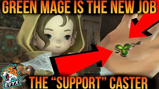 FFXIV New Job  GREEN MAGE WITH EVIDENCE FFXIV 65 [upl. by Enidualc]