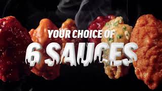 Applebees Commercial 2022  USA • All You Can Eat Boneless Wings For 12991 [upl. by Levram]