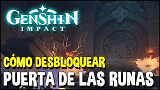 Cómo desbloquear PUERTA DE RUNAS Argento Estelar de las Nieves Arma  Receta  Genshin Impact [upl. by Chud]