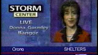 WLBZ News Center Ice Storm 1998 Aircheck [upl. by Airemat]