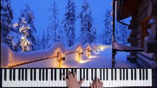 Vivaldi  Winter 2nd Movement Piano Transcription Four Seasons [upl. by Godspeed]