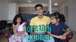 10 FRAGEN AN ZWEI 8 JÄHRIGE 11 [upl. by Odeen]