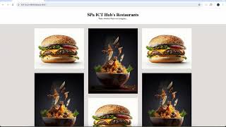 WORKING WITH CSS FLEXBOX  RESPONSIVENESS  RESTAURANT DEMO  SPA [upl. by Vladimar]