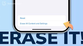 Erase All Content and Settings Not Working How to Factory Reset your iPhone  2024 [upl. by Aural]