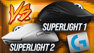 Logitech G Pro X Superlight VS Superlight 2  Análise Completa  Unboxing [upl. by Angie]