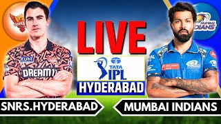 IPL 2024 Live MI vs SRH Live Match  IPL Live Score amp Commentary  Mumbai vs Hyderabad Live Inng 2 [upl. by Lathe803]