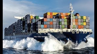 Top 10 Biggest Container Ships You must see [upl. by Melborn]