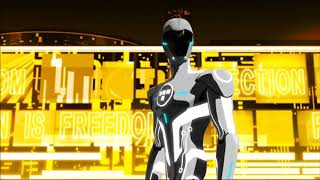 TRON Uprising  Beck rescues the hostages amp Beck vs Tesler [upl. by Phippen]