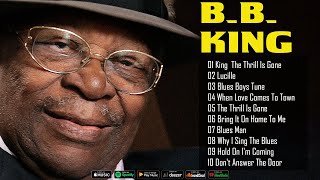 B B KING  KING OF THE BLUES  GREAT HIT BLUES  30 BEST SELECTED SONGS [upl. by Euqcaj]