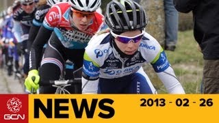 Omloop Het Nieuwsblad Track World Champs and more  GCNs Weekly Cycling News  Ep 9 [upl. by Melmon742]