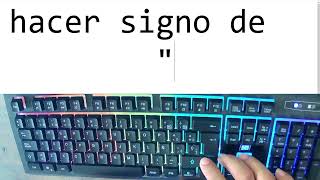 Como Hacer El Signo De Corchetes En Mi Teclado 2023 Actualizado [upl. by Nnalyrehc]