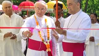 Visit of Leopoldo Girelli The Apostolic Nuncio to India and Nepal [upl. by Burnie]