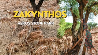 Hidden gems of ZAKYNTHOS  visiting ASKOS STONE PARK [upl. by Alidus]