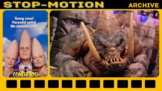 Conehead 1993 StopMotion shots of the Garthim [upl. by Ebarta842]