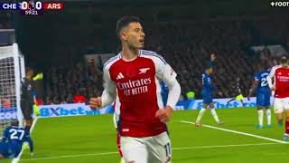 Gabriel Martinelli Goal vs Chelsea Arsenal vs Chelsea Premier League Highlights 2024 [upl. by Farro]