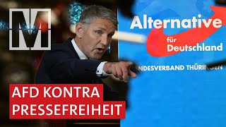 Pressefreiheit im Visier Wie die AfD kritischen Journalismus bekämpft  MONITOR [upl. by Onaicul178]