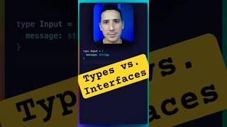 Types vs Interfaces in TypeScript typescript typescripttutorial coding programming [upl. by Gemmell]