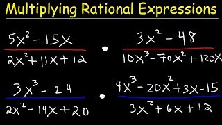 Multiplying Rational Expressions [upl. by Alabaster]