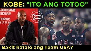 Kobe Bryant INILAHAD ang Katotohanan kung Bakit NALAGLAG ang TEAM USA sa FIBA World Cup [upl. by Ardua]