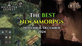 The BEST NEW MMOs and MMOLites Coming in November amp December 2024 [upl. by Atsira]