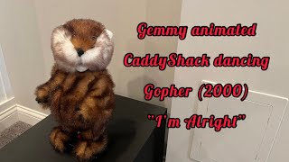 Gemmy animated dancing CaddyShack Gopher [upl. by Masao]