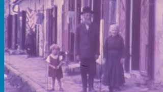 Rare Color Footage Depicting Jewish Life in the Shtetl Before the Holocaust [upl. by Ludvig]