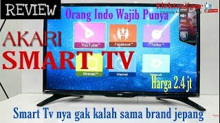 REVIEW AKARI SMART TV 32 INCH LE32V99SM [upl. by Assertal]