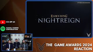 ELDEN RING NIGHTREIGN TRAILER REACTION  The Game Awards 2024 [upl. by Biddick]