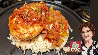 Chicken Cacciatore  Crockpot Recipe with Chicken  Mamas Southern Cooking [upl. by Cirederf]