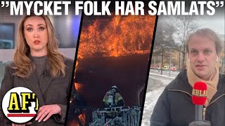 Aftonbladet vid branden i Göteborg quotRöken luktar ganska starktquot [upl. by Lorraine]