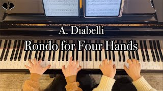 Rondo for Four Hands by Diabelli [upl. by Akenet]