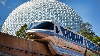 Walt Disney World Monorail to Epcot 2013 HD POV Ride through [upl. by Atined]