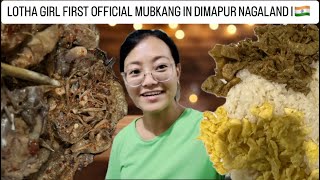 Naga girl first official Mukbang in Nagaland India [upl. by Anilegnave]