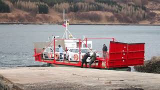 The Glenelg Kylerhea turntable ferry [upl. by Ewart274]