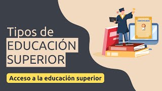 Cuáles son los tipos de educación superior  Educación superior [upl. by Juliet344]