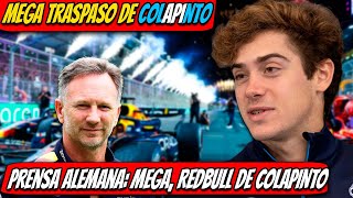 URGENTE PRENSA ALEMANA HABLA DEL NUEVO COMPAÑERO DE MAX VERSTAPPEN Y FRANCO COLAPINTO 2025 F1 [upl. by Glover524]